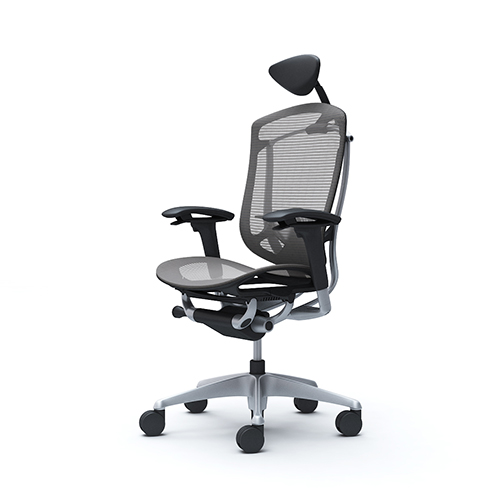 オカムラ okamura Runa ミーティングチェア ルナチェア 4本脚 セージ