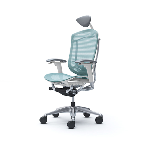 オカムラ コンテッサセコンダアジャストアーム ポリッシュフレーム ホワイトボディ  CC8ABZ-FPG/CC8ABZ-FPH