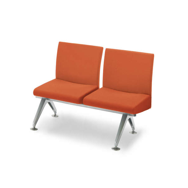 コクヨ コレッティ2 ロビーチェアー 2連アームレスチェアー W1025×D590×H805 CN-4202K4/CN-4202VZ