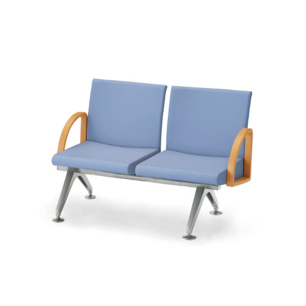 コクヨ コレッティ2 ロビーチェアー 2連アームチェアー W1115×D590×H805 CN-4202AK4/CN-4202AVZ