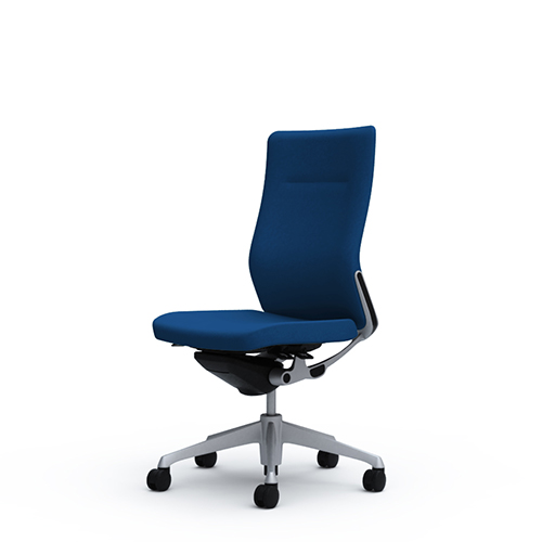 オカムラ コーラルチェア クッション ハイバック ブラック体 シルバー枠 ハンガー無 ランバー有 肘無し CQ37GS-FS