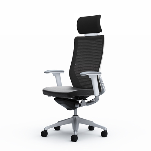 オカムラ(okamura) オフィスチェア コーラルチェア 背メッシュ座革