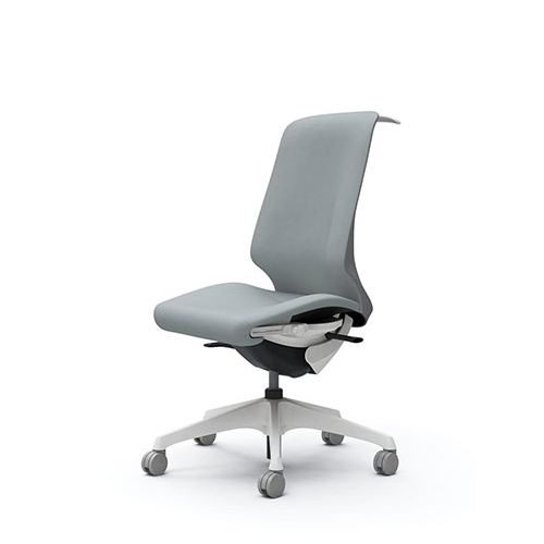 オカムラ スフィアチェア リネット ハイバック 肘なし 座面奥行き調整あり ノーマルキャスター ハンガー付 CT1BAC-FRU6