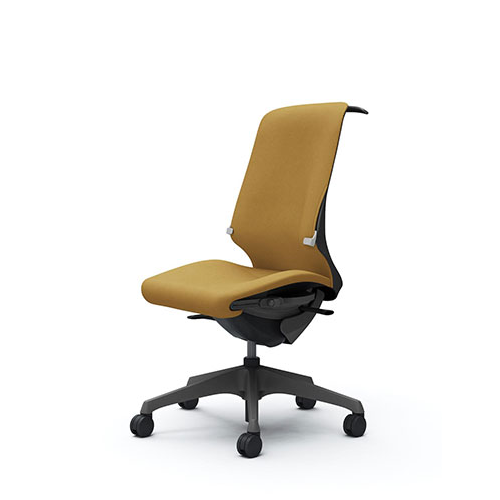 スフィアチェア インターロック ハイバック 肘なし 座面奥行き調整あり ノーマルキャスター ランバー付 ハンガー付 CT1BAF-FXW