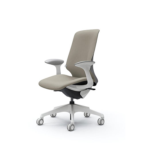 オカムラ スフィアチェア リネット ハイバック デザインアーム 座面奥行き調整なし ホローキャスター ランバー付 CT2CFD-FRU7