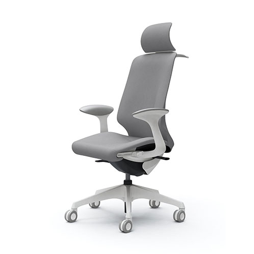 スフィアチェア リネット エクストラハイバック デザインアーム 座面奥行き調整あり ホローキャスター ハンガー付 CT2FFC-FRU3