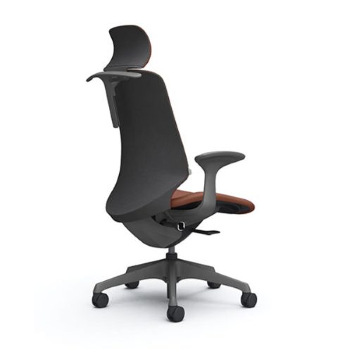 スフィアチェア インターロック エクストラハイバック デザインアーム ノーマルキャスター ランバー付 ハンガー付 CT2HAF-FXW 裏面