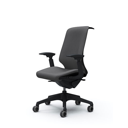 オカムラ スフィアチェア リネット ハイバック アジャストアーム 座面奥行き調整あり ホローキャスター ハンガー付 CT4BFA-FRU2