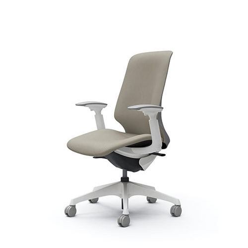 オカムラ スフィアチェア リネット ハイバック アジャストアーム 座面奥行き調整なし ノーマルキャスター CT4CAC-FRU7