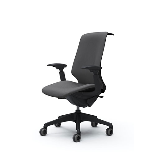 オカムラ CE56SX 本革 デスクチェア 椅子 イス 事務椅子 役員 社長 B