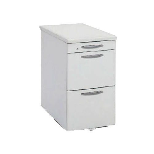 オカムラ SDデスクシステム スタンダードタイプ 脇デスク  D700用３段袖(A4ファイル２段） DS36ZG-MB51