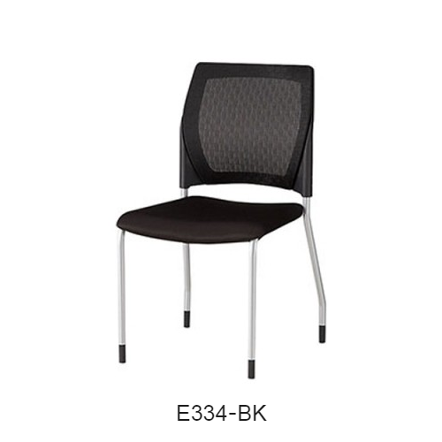 ナイキ ミーティングチェアー 会議用チェアー 4本脚タイプ 肘なし 布張り E334