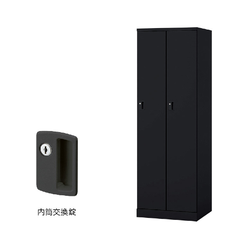 ナイキ パラソルロッカー(GL型) 2人用ロッカー 内筒交換錠タイプ GL2MC-W/GL2MC-PB/GL2MC-B/GL2MC-LPI