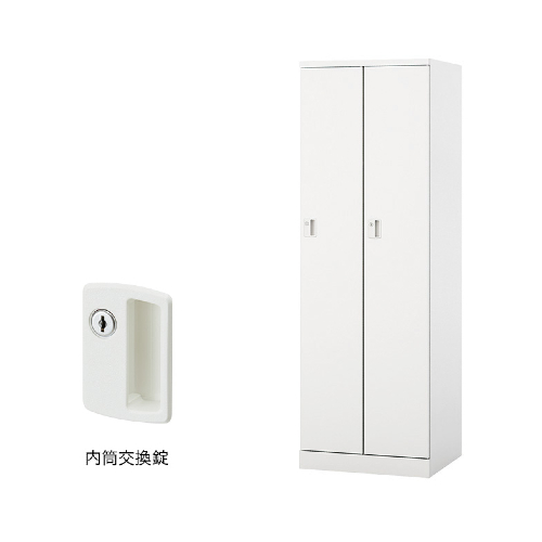 ナイキ パラソルロッカー(GL型) 2人用ロッカー 内筒交換錠タイプ GL2MC-W/GL2MC-PB/GL2MC-B/GL2MC-LPI
