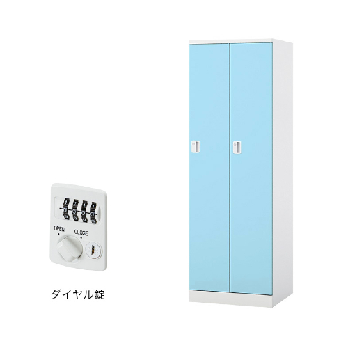 ナイキ パラソルロッカー(GL型) 2人用ロッカー ダイヤル錠タイプ GL2MD-W/GL2MD-PB/GL2MD-B/GL2MD-LPI
