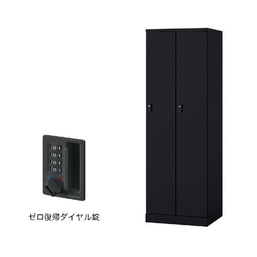 ナイキ パラソルロッカー(GL型) 2人用ロッカー ゼロ復帰ダイヤル錠タイプ GL2MDR-W/GL2MDR-PB/GL2MDR-B/GL2MDR-LPI