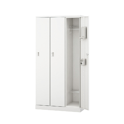 ナイキ パラソルロッカー(GL型) 3人用ロッカー 錠付タイプ GL3M-W/GL3M-PB/GL3M-B/GL3M-LPI