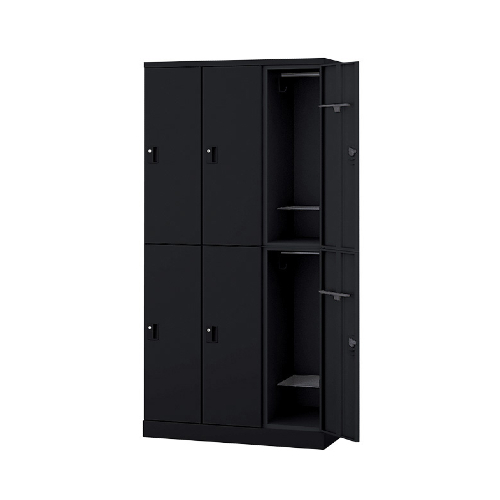 ナイキ パラソルロッカー(GL型) 6人用ロッカー 錠付タイプ GL6M-W/GL6M-PB/GL6M-B/GL6M-LPI