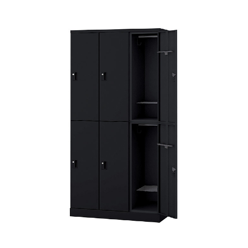 ナイキ パラソルロッカー(GL型) 6人用ロッカー 錠付タイプ GL6MJ-W/GL6MJ-PB/GL6MJ-B/GL6MJ-LPI