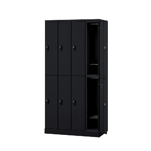 ナイキ パラソルロッカー(GL型) 8人用ロッカー 錠付タイプ GL8SJ-W/GL8SJ-PB/GL8SJ-B/GL8SJ-LPI