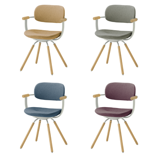 は*い様 OPENARK Vertebra Chair イトーキ 4脚セット は*い様 OPENARK Vertebra Chair イトーキ 4脚セット - メルカリ
