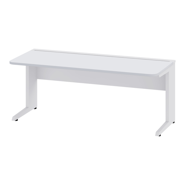 美品 定価7.6万円 イトーキ パソコンデスク 白W130×D65×H72cm イトーキ メディワークデスクHS 診察デスク 矩形タイプ（木製天