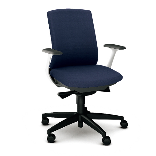 PLUS プラス ベネスチェア BeneS バイカラーフレーム ローバック 固定肘 樹脂脚 KB-BN510SL