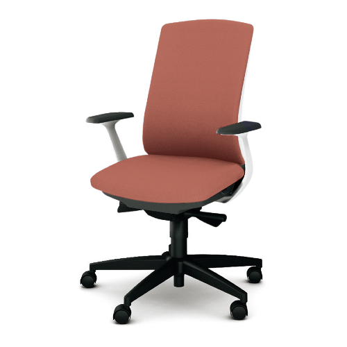 PLUS プラス ベネスチェア BeneS バイカラーフレーム ハイバック 固定肘 樹脂脚 KB-BN511SL