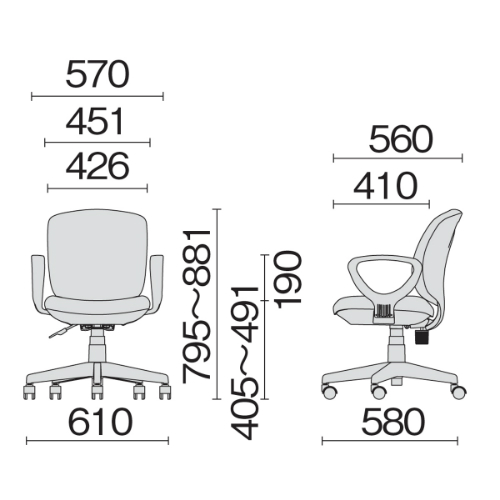 プラス プリセアチェア(Presea)