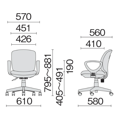 プラス プリセアチェア(Presea)