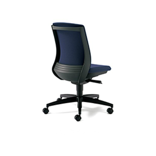 プラス ベネスチェア(BeneS) ダークグレーフレーム ローバック 肘なし 樹脂脚 KC-BN30SL