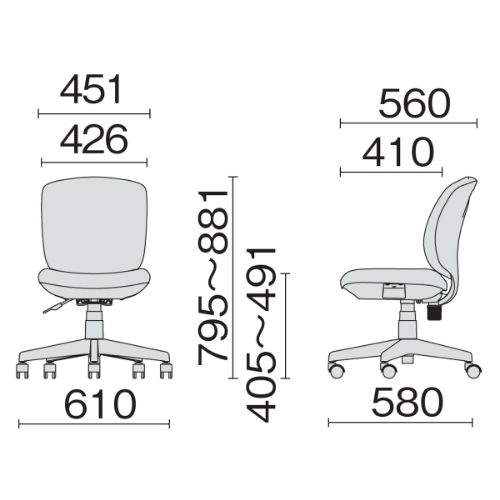 プラス プリセアチェア(Presea)