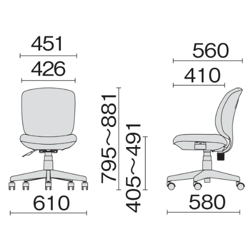 プラス プリセアチェア(Presea)