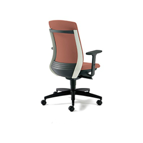 プラス ベネスチェア(BeneS) バイカラーフレーム ハイバック アジャスト肘 樹脂脚 KD-BN511SL