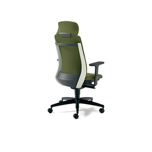 プラス ベネスチェア(BeneS) バイカラーフレーム エクストラハイバック アジャスト肘 樹脂脚 KD-BN512SL