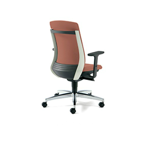 プラス ベネスチェア(BeneS) バイカラーフレーム ハイバック アジャスト肘 アルミ脚 KD-BN514SL