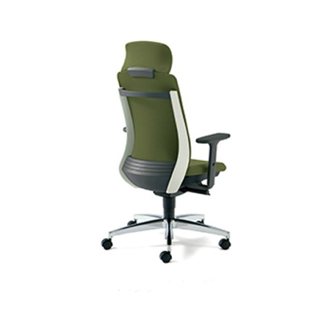 プラス ベネスチェア(BeneS) バイカラーフレーム エクストラハイバック アジャスト肘 アルミ脚 KD-BN515SL