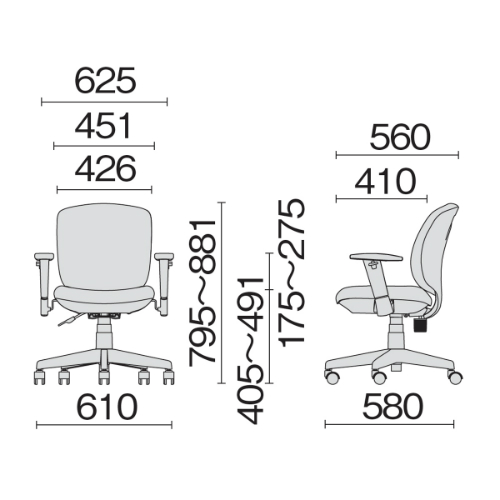 プラス プリセアチェア(Presea)