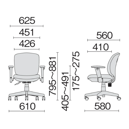 プラス プリセアチェア(Presea)
