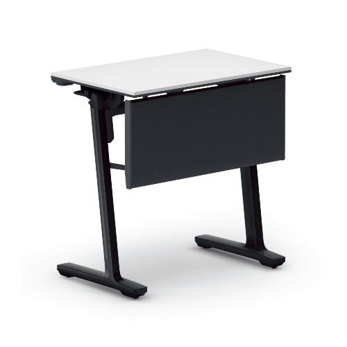 コクヨ 研修施設用テーブル カーム  フラップテーブル パネル付き/棚付き KT-PJS147