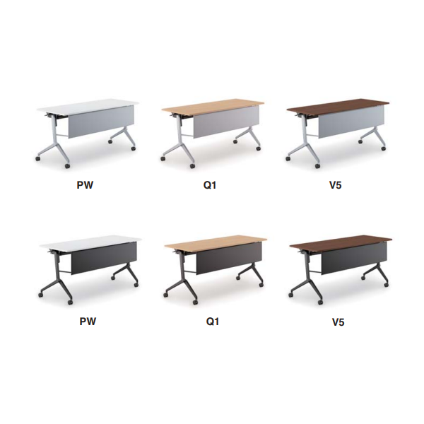 コクヨ　ミーティングテーブル コクヨ ミーティングテーブル リーフライン(Leafline) フラップ