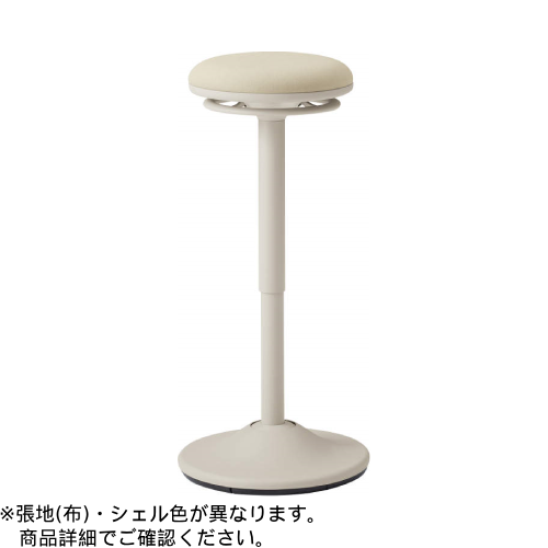 オカムラ ミーティングチェア ピルエットチェア スイング脚 スツール 布張 インターロック L122EA-FWQ/L122EZ-FWQ