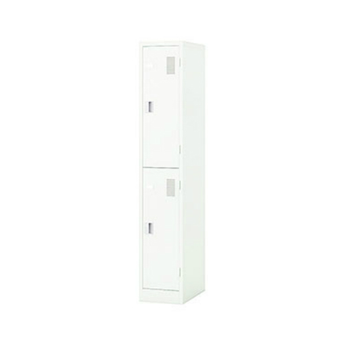 ナイキ LKロッカー 2人用ロッカー 内筒交換錠タイプ W317×D515×H1790 LK12MC-AW/LK12MC-W