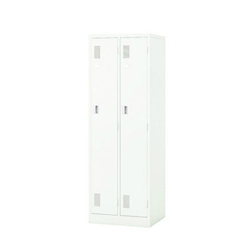 ナイキ LKロッカー 2人用ロッカー ゼロ復帰ダイヤル錠タイプ W608×D515×H1790 LK2JNDR-W