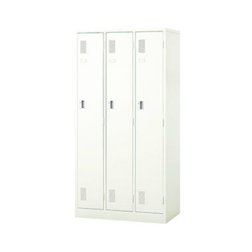 ナイキ LKロッカー 3人用ロッカー プッシュボタン錠タイプ W900×D515×H1790 LK3JNP-W