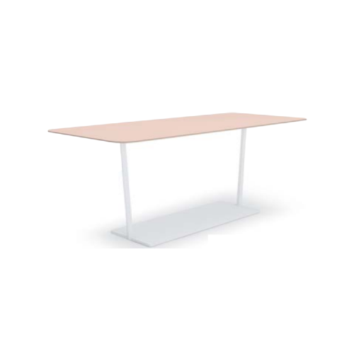 コクヨ ミーティングテーブル リージョン(Region) T字脚 角形テーブル/ミドルローテーブル/リノリウム天板 LT-RG169MLSAAF85