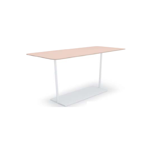 コクヨ ミーティングテーブル リージョン(Region) T字脚 角形テーブル/ミドルテーブル/リノリウム天板 LT-RG169MSAAF85