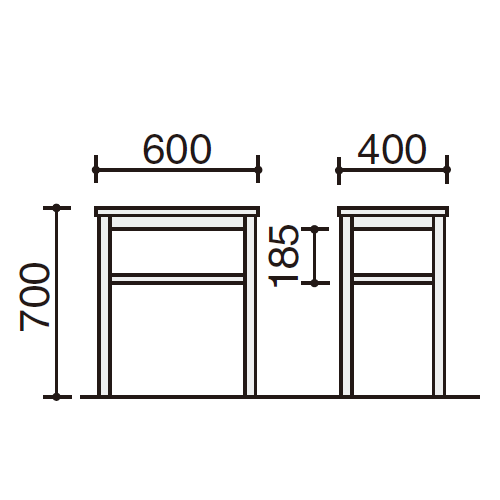 コクヨ 役員室用家具 マネージメント(MANAGEMENT) 70シリーズ 電話台