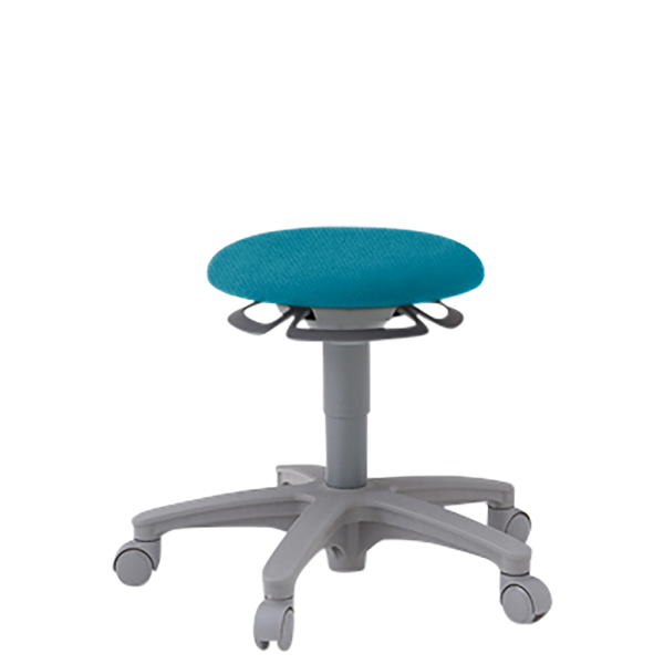 イトーキ 医療家具 サポートスツール 背なし キャスター付 布張り PCK