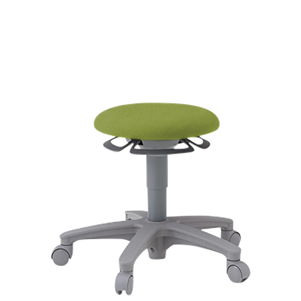 イトーキ 医療家具 サポートスツール 背なし キャスター付 布張り PCK-1104PV